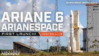 Watch The Ariane 6 Launch For The First Time [upl. by Aibos267]