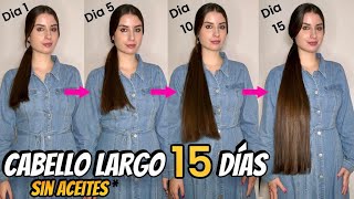 CABELLO LARGO EN 15 DÍAS CON SOLO 2 INGREDIENTES MILAGROSOS Sin aceites😱 [upl. by Alva]