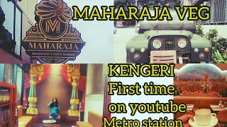 MAHARAJA VEG BREAKFAST  LUNCH  DINNER I METRO STATION NEAR KENGERI BENGALURU TIMING 7am to 11pm [upl. by Ozzy]