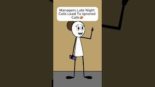 Late Night Calls Leads to Trust Issues🤣viralvideo foryou animation call relatable fyp usa [upl. by Enomal]