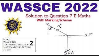 WASSCE 2022 Emath Q7 [upl. by Hynda]