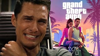 GTA 6 TRAILER REACTION be like [upl. by Rumit]