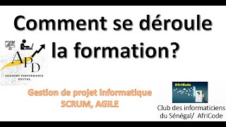 Comment se déroule la formation en gestion de projet informatique Vidéo 03 [upl. by Adnwahsar]