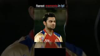 Rarest moments in ipl 😱❤️ cricket ipl dhoni viratkholi [upl. by Knut]