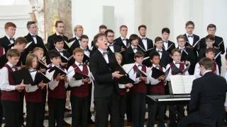 Knabenchor capella vocalis  quotDrei Geistliche Liederquot Op 96 13 Felix Mendelssohn Bartholdy [upl. by Sarad]