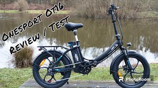 Das ONESPORT OT16 im Test  Review  15Ah  48V  272kg leicht  EBike  Klapprad [upl. by Auhoj]