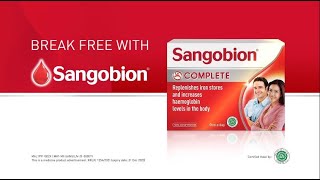 Sangobion Malaysia Break Free with Sangobion 15sE [upl. by Ayim469]