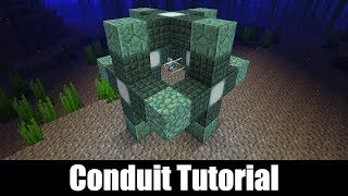 Comment activer un conduit minecraft tuto [upl. by Vedetta]