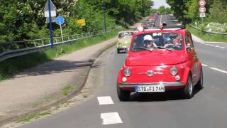 FIAT 500 Treffen Backsberg 3Mai 2014 [upl. by Norehs]