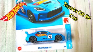 HOT WHEELS  TOYOTA GR 86 CUP  BLUE [upl. by Callean]