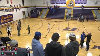 Deshler High School vs Tri County High School Mens Varsity Basketball [upl. by Smiley597]