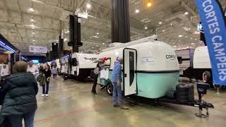 CORTES CAMPERS OHIO RV SHOW 2024 [upl. by Daj]