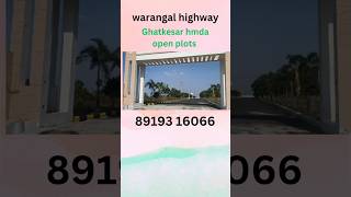 ghatkesar near hmda open plots warangal highway open plots bibinagar hmda open plots for sale [upl. by Oirad]