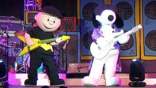 Woodstocks Music Festival Show at Knotts Berry Farm Peanuts Celebration 2019 wSnoopy Lucy [upl. by Seluj697]