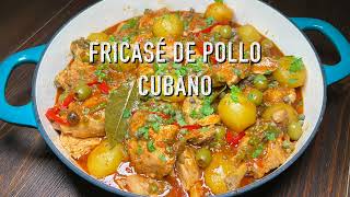 Fricasé de Pollo Cubano  Cocina Con Fujita [upl. by Leban]