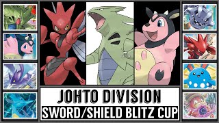 THE BEST JOHTO POKÉMON IS  Pokémon Sword amp Shield Cup  Blitz Pokémon Battles [upl. by Celie]