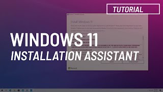 Windows 11 Upgrade from Windows 10 using NEW Installation Assistant Official [upl. by Rhonda]