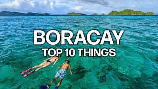 Top 10 Things To Do in Boracay Island Philippines [upl. by Trust]