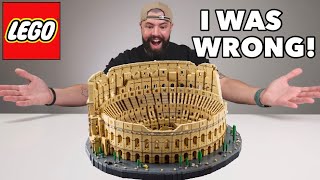 LEGO Roman Colosseum 10276 OFFICIALLY REVEALED [upl. by Kramer906]