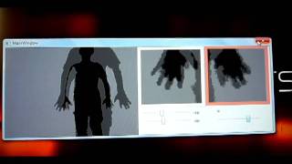 Simple Hand Tracking with Kinect SDK [upl. by Legna]