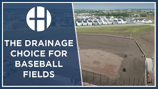 Hydraway is Perfect Drainage for Baseball Fields [upl. by Anedal]