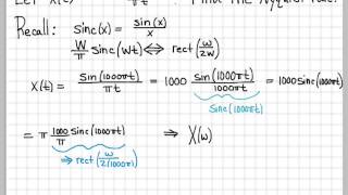 Nyquist Sampling Problem 05 [upl. by Uba955]