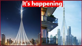 Dubai Creek Tower  Construction to Restart On Worlds Tallest tower In 2024 [upl. by Mark]