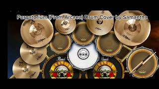 Purgatorium Arcaea  Real Drum Cover by Samantha [upl. by Enirac397]