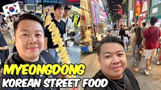 Myeongdong Street Food Tour  Mukbang Part 2 🇰🇷  Jm Banquicio [upl. by Benn]