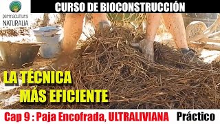 VAS A AMAR éstas Técnicas de BIOCONSTRUCCIÓNPAJA ENCOFRADAFácil rápida económica y SUPERAISLANTE [upl. by Eiramait726]