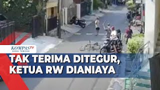 Tak Terima Ditegur Ketua RW Dianiaya [upl. by Tessie73]