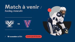 RSEQ D2 Hockey Masculin 🏒 Victoriaville  Drummondville 20241110 [upl. by Camellia]