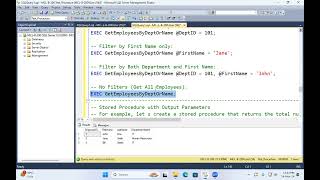 17 19 MSSQL Stored Procedure Trigger [upl. by Remy140]