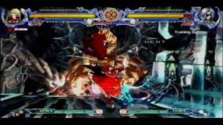 BlazBlue  Rachel combos by Syxx レイチェル アルカード [upl. by Ahsienek]