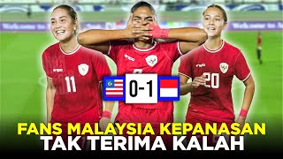 TIMNYA DISIKAT TIMNAS PUTRI INDONESIA DI SEMUA AJANG FANS MALAYSIA KEPANASAN TIDAK TERIMA [upl. by Ilek]