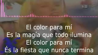 XUXA ARCO IRIS Letra Video Karaoke Vdj Lelis Ruiz Video Oficial HD [upl. by Orvas86]