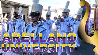 Arellano University Drum and Bugle Corps Parade  Guadalupe Viejo Fiesta Parade 2024💂🏻‍♀️🎼🎶🎵🎺🎷📯 [upl. by Nemzzaj]