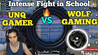 Unq gamer vs Wolf Gaming🔥intense Fight  Unq Gamer vs Girl Gamer 🥰 Unq Gamer Highlights [upl. by Manella598]