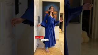 Divyanka tripathi look hot sexy show big boobs deep cleavage tamil mallu aunty saree navel press ass [upl. by Abla]