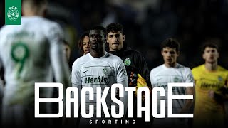 BACKSTAGE SPORTING  Atalanta BC x Sporting CP [upl. by Niloc]