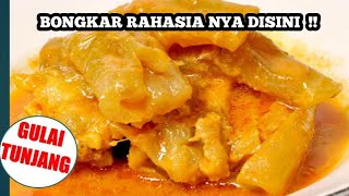 Resep gulai tunjang padang asli  cara memasak nya [upl. by Shea481]