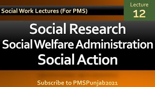 Social Research Work  Secondary Methods  PMS Social Work  Research Methodology [upl. by Stromberg700]