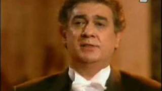 Placido Domingo  La Ultima Canzone London  1992 [upl. by Ardnahs]