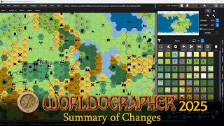 Summary of Worldographer 2025 Changes So Far [upl. by Macey]