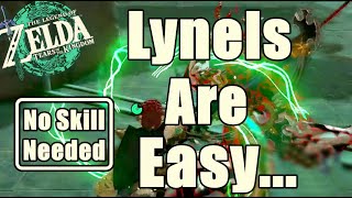 How to Kill Lynels Zelda Tears of The Kingdom [upl. by Rosanne]