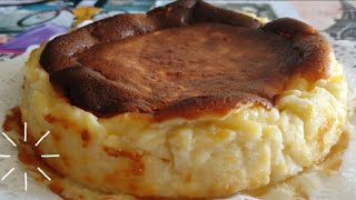 ¡ lo harás todos los días  ¡ 4 ingredientes y al horno  ¡ en 1 minuto  Tarta de Queso de la Viña [upl. by Quirita]