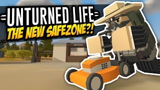 THE NEW SAFEZONE  Unturned Life Roleplay 481 [upl. by Eimareg]