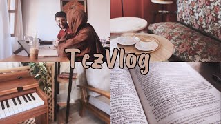 TezVlog1  Tarih yüksek lisans çokça ders biraz da felsefe🌿 [upl. by Talie]