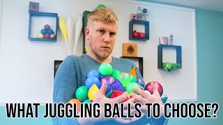 Which Juggling Balls Should You Choose [upl. by Aliahkim]