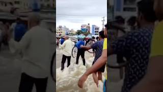 Vijayawada City Floods😱We All Will Remember This Year 2024🥹😱😳vijayawada telugu [upl. by Vonny]